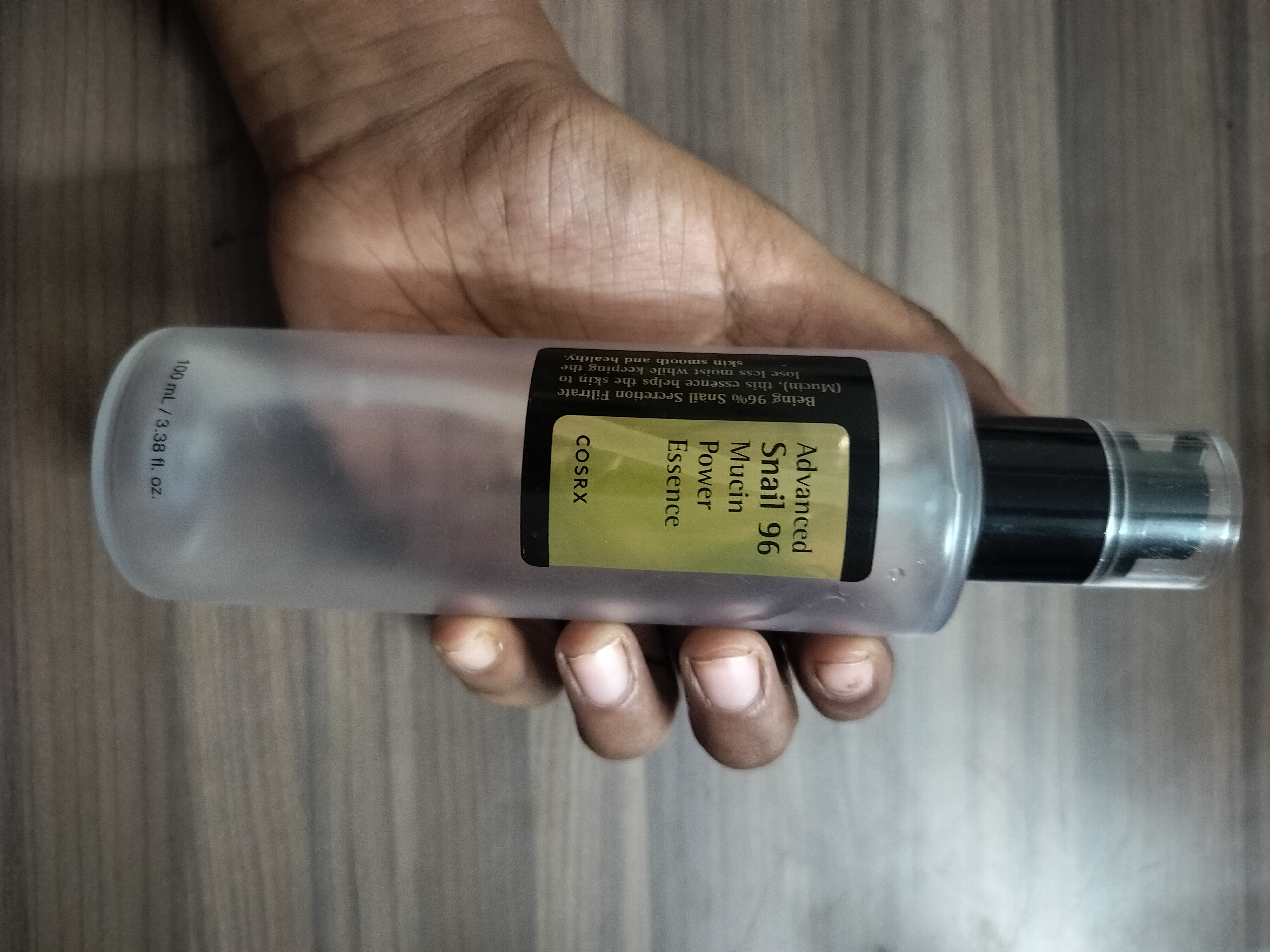 My wife's Used Snail Mucin Bottle