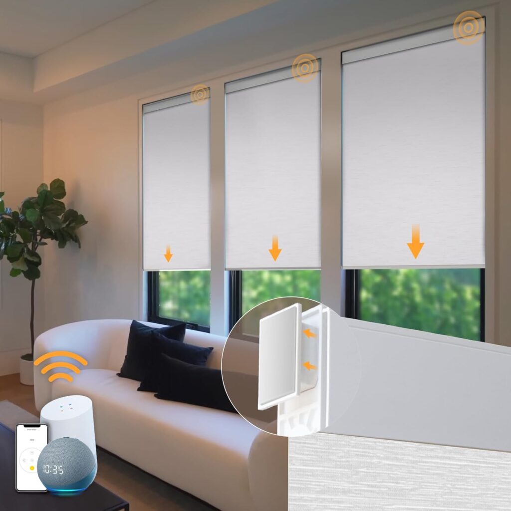 Automatic Smart Shades for reading nook